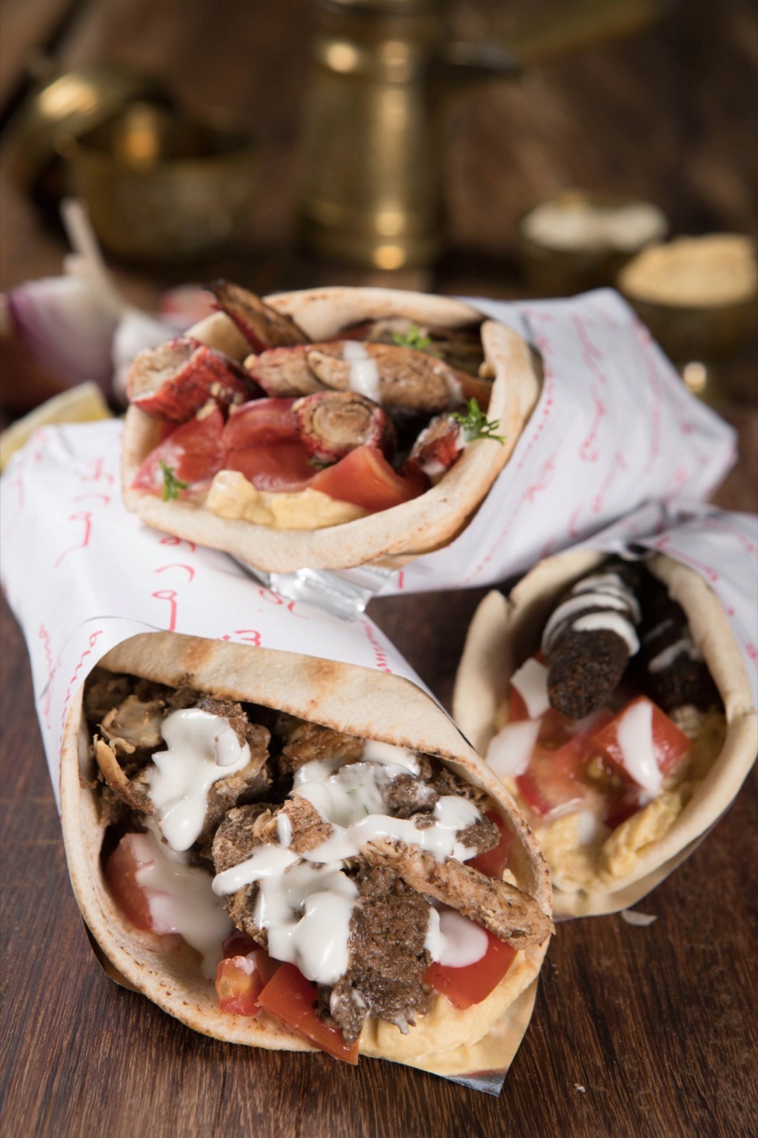 Shawarma Medellín — branding y sitio web de marca gastronómica